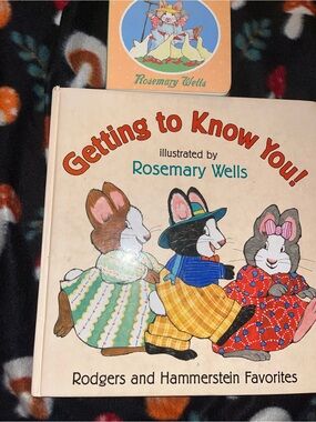 Children’s Book Bundle 2 Books total by Rosemary Wells as pictured